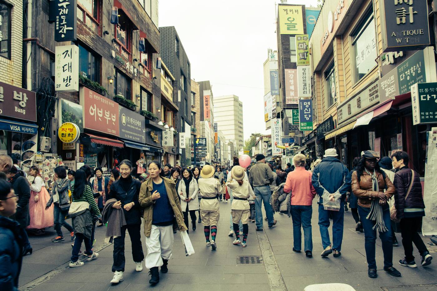 Myeongdong shopping street