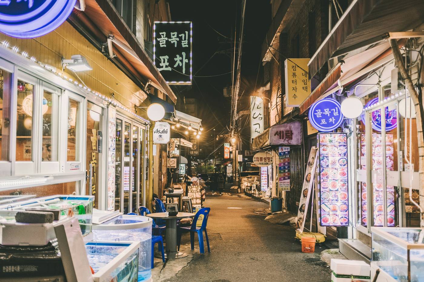 International restaurants in Itaewon